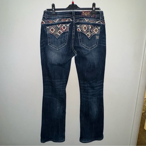 Miss Me Relaxed Boot Jeans Women’s Size 28 - Picture 10 of 13